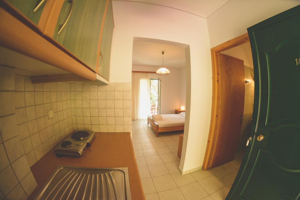 Althea Studios Lefkada Áyios Nikítas Zimmer foto